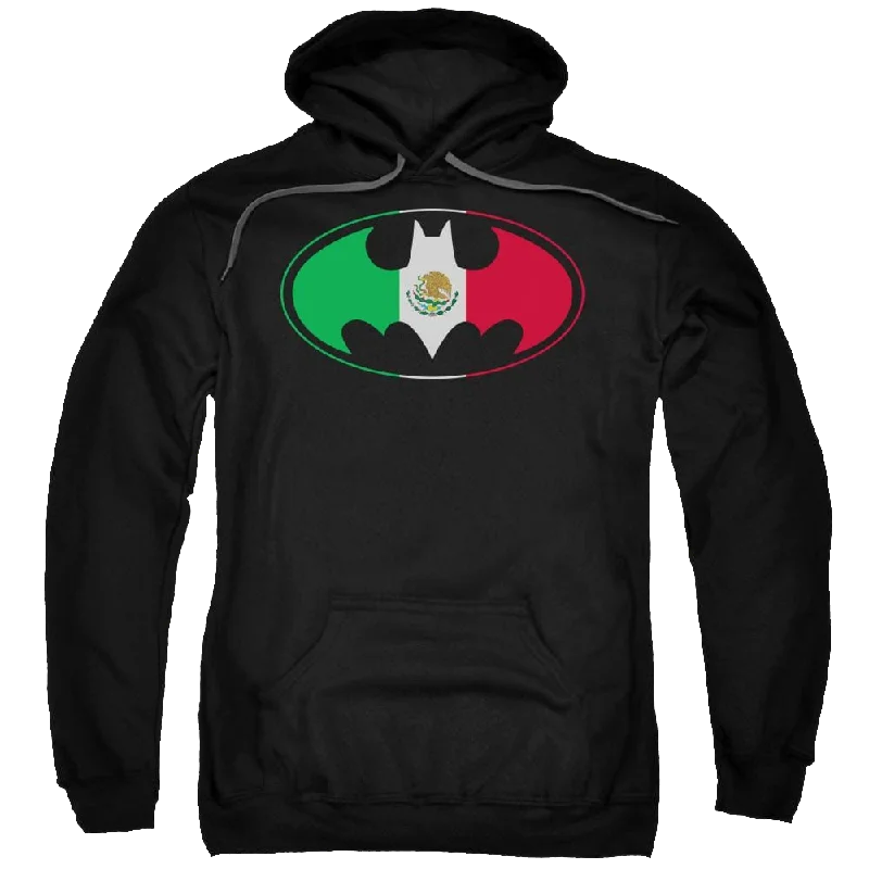 Batman Mexican Flag Shield - Pullover Hoodie