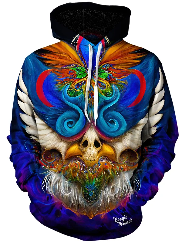 Bewildered Basis Unisex Hoodie Hoodie with Raw Hem Edgy Unfinished