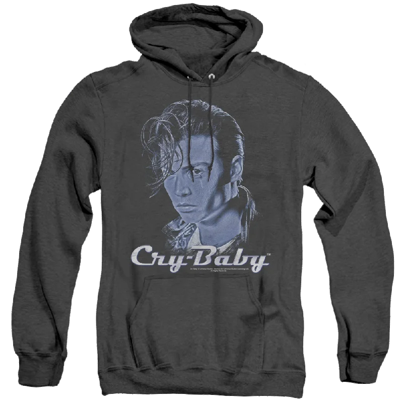 Cry Baby King Cry Baby - Heather Pullover Hoodie Hoodie with Earth Tones Natural Calm Cry Baby King Cry Baby - Heather Pullover Hoodie Hoodie with Earth Tones Natural Calm