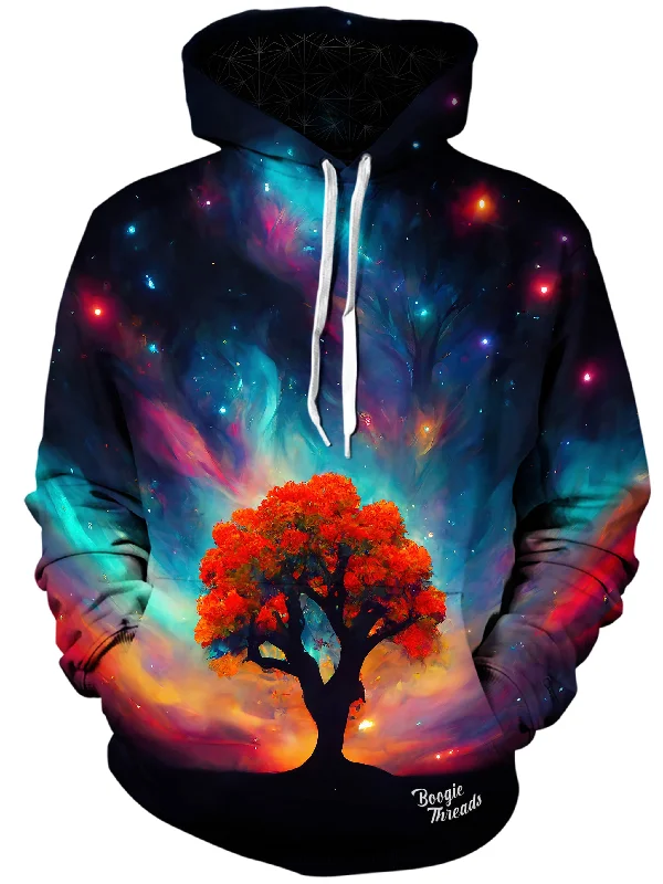 Dapper Stranger Unisex Hoodie Hoodie with Tie-Dye Psychedelic Retro