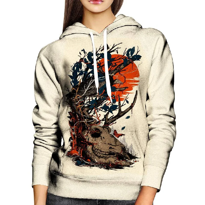 Dominate Womens Hoodie Hoodie with Magnetic Closure Innovative Modern