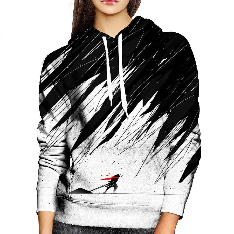 Geometric Storm Womens Hoodie Hooded Sweatshirt Casual Wear Street Style