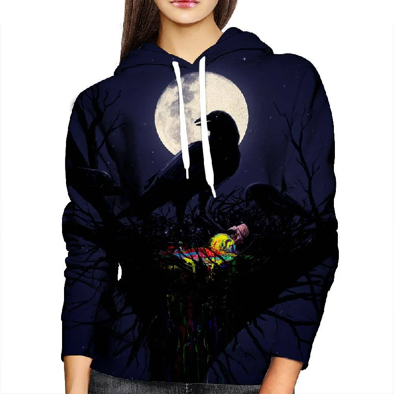 It's Ice Cream Time Womens Hoodie Hoodie with Relaxed Fit Easy Casual