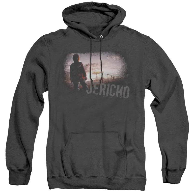 Jericho Mushroom Cloud - Heather Pullover Hoodie