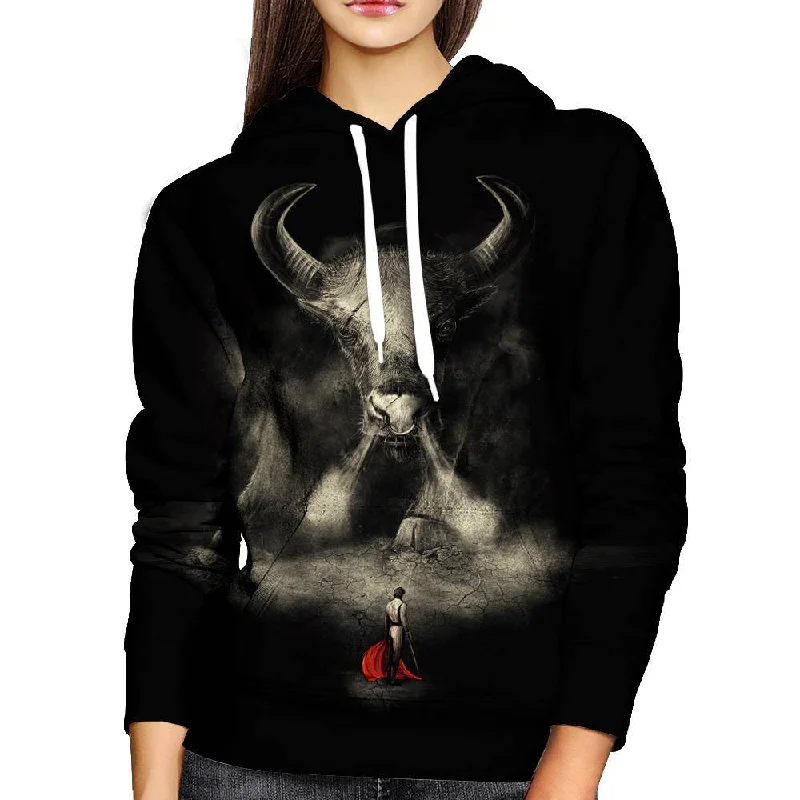 Matador's Match Womens Hoodie Hoodie with Button Placket Classic Preppy