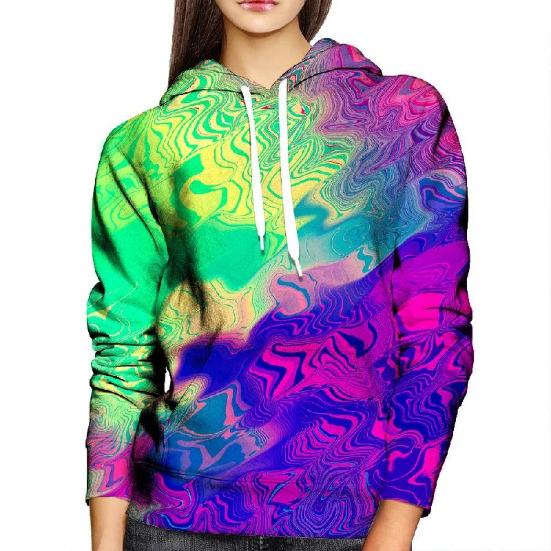 Merge Womens Hoodie Hoodie with Contrast Stitching Detailed Premium