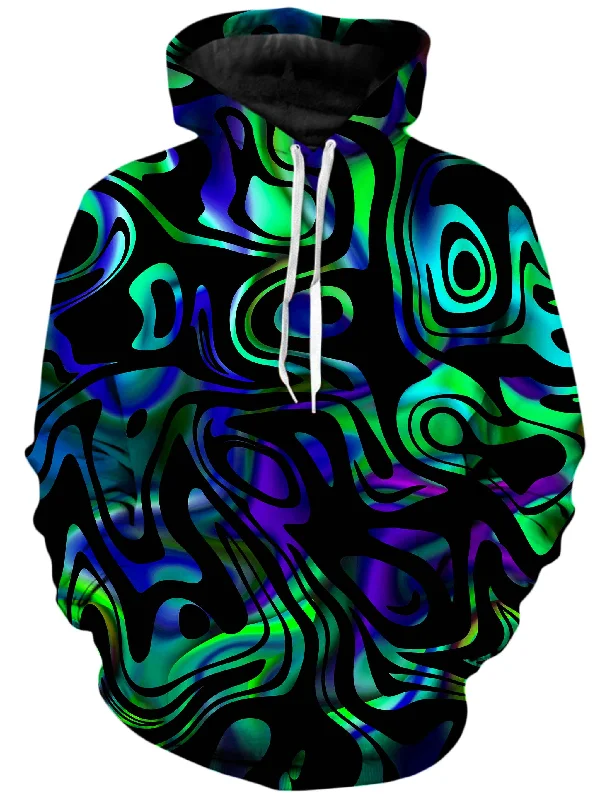 Network Abstract Unisex Hoodie Hoodie with Applique Textured Unique