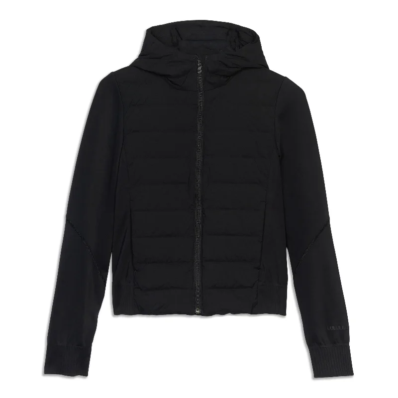 Scuba Hoodie - Resale Hoodie with Hem Contrast Bold Stylish