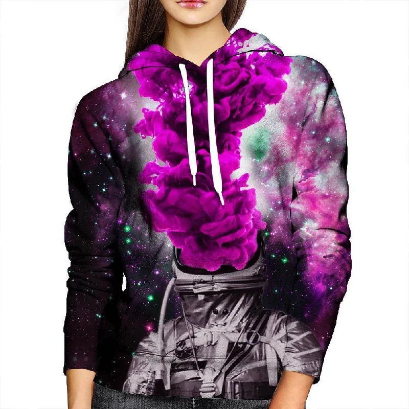 Smoker Womens Hoodie Hoodie with Longline Fit Extended Stylish