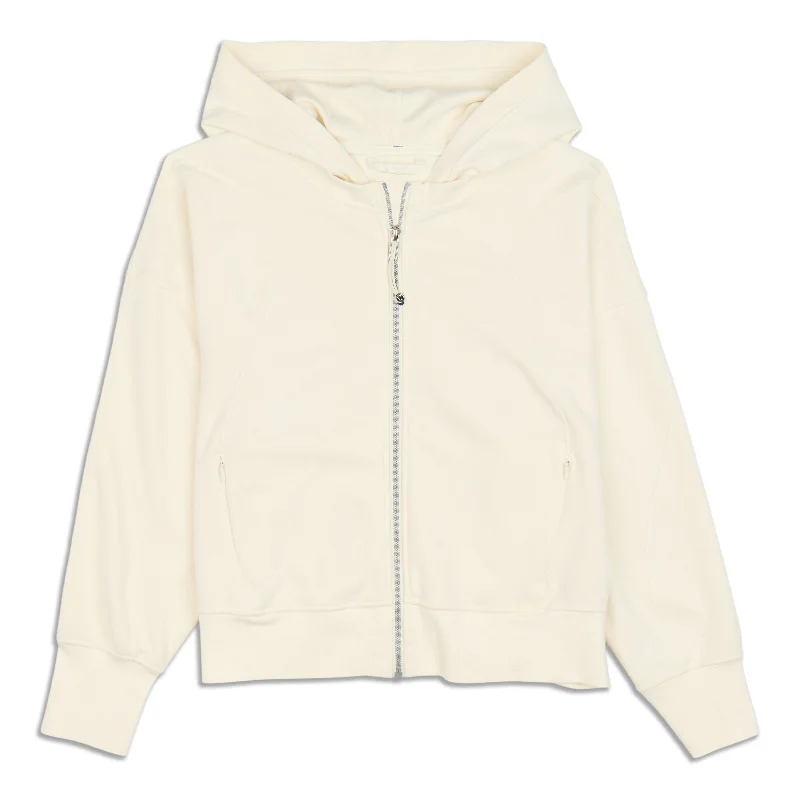 Softstreme Pocketed Hoodie Hoodie with Hem Patch Decorative Personalized