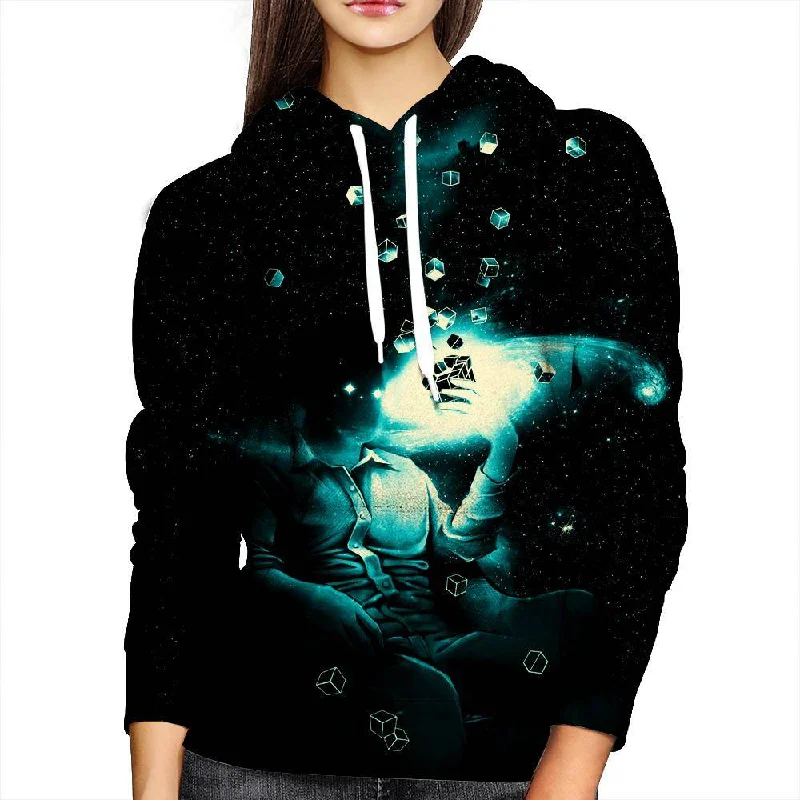 The Solution Womens Hoodie Hoodie with Back Slit Movement Comfort