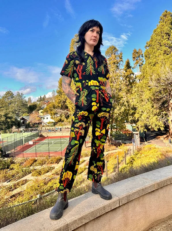 Poplin Coveralls Forager Lightweight Flowy Overalls