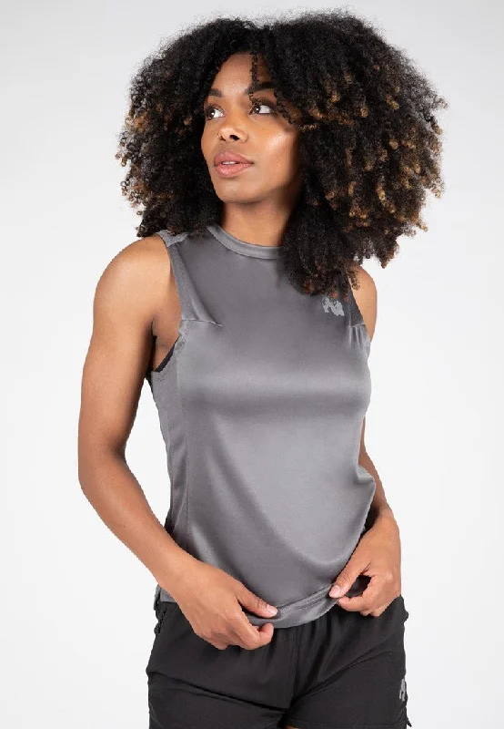 Gorilla Wear Raleigh Tank Top - Grey lace tank top