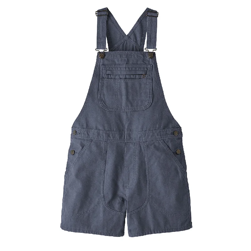 Patagonia Womens Stand Up Overalls 5 Inch Smolder Blue Urban Denim Jumpsuit