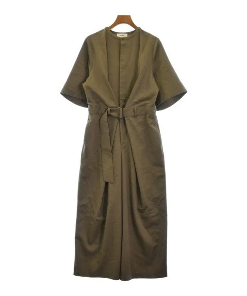 MIESROHE Overalls/ Rompers/ Jumpsuits Utility Zip-Front Overalls