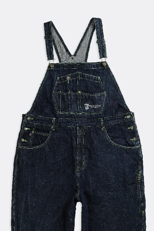 Vintage Pelle Pelle Denim Overalls - W44 Sleeveless Summer Overalls