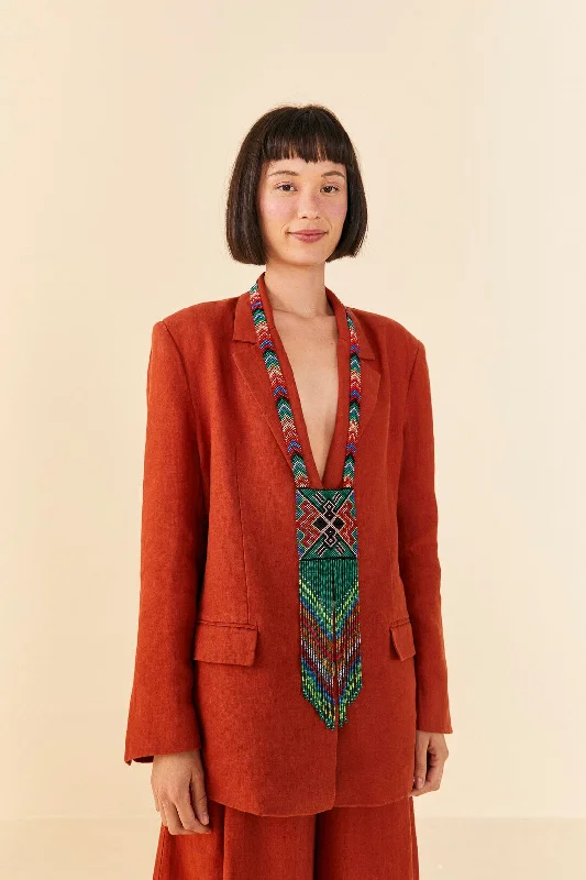 Brown Blazer Winter Women's Blazer