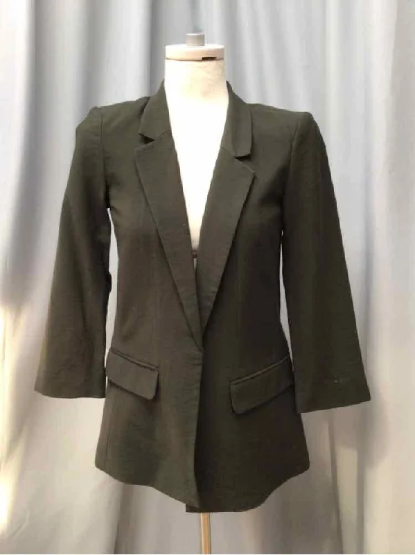 LOFT SIZE 00 Ladies BLAZER Women's Solid Blazer
