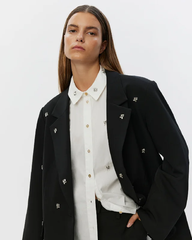 TALLULAHSW BLAZER - Black Women's Boutique Suit