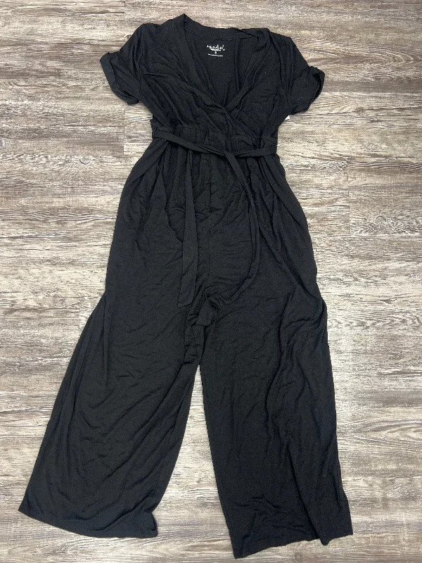 Maternity Overalls By Isabel Maternity, Size: S Belted Waist Jumpsuit