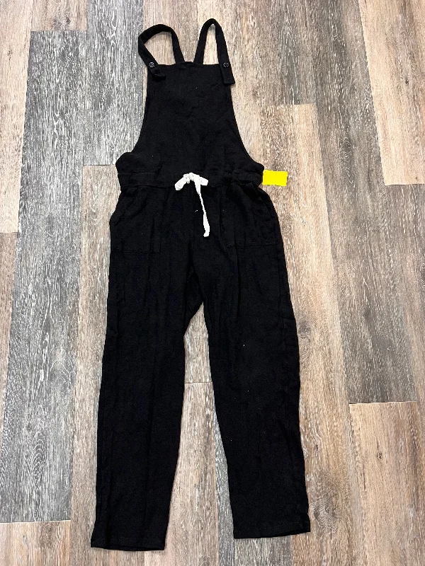 Maternity Overalls By Monrow Mama, Size: S Edgy Black Overalls