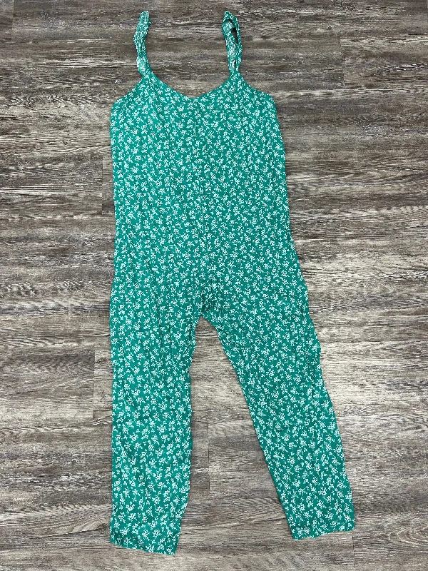 Maternity Overalls By The Nines Hatch Size: Xl Button-Front Denim Overalls