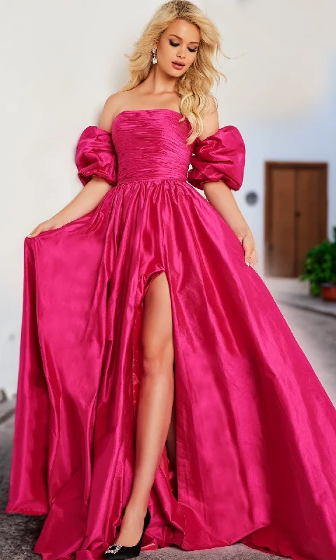 Formal Long Dress 24099 by Jovani Tunics Polka dots