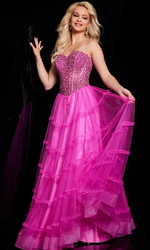 Formal Long Dress 26011 by Jovani Tunics Versatile functional