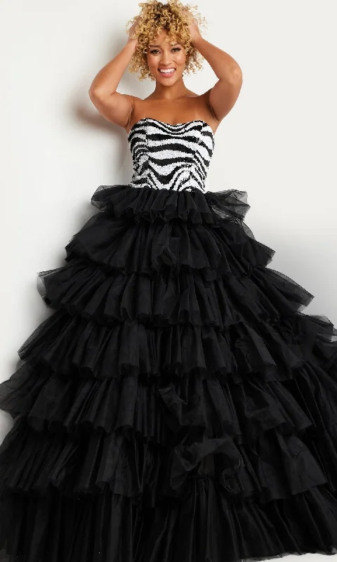 Formal Long Dress 38360 by Jovani Tunics Party sparkling