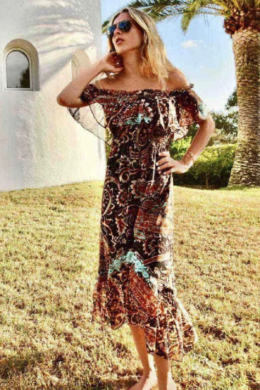 Vanita Rosa Manala Long Dress Tunics Seasonal trendy