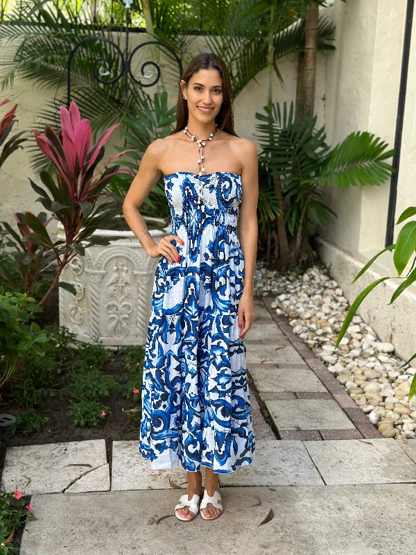 Positano Totarone Long Dress Tunics New arrival