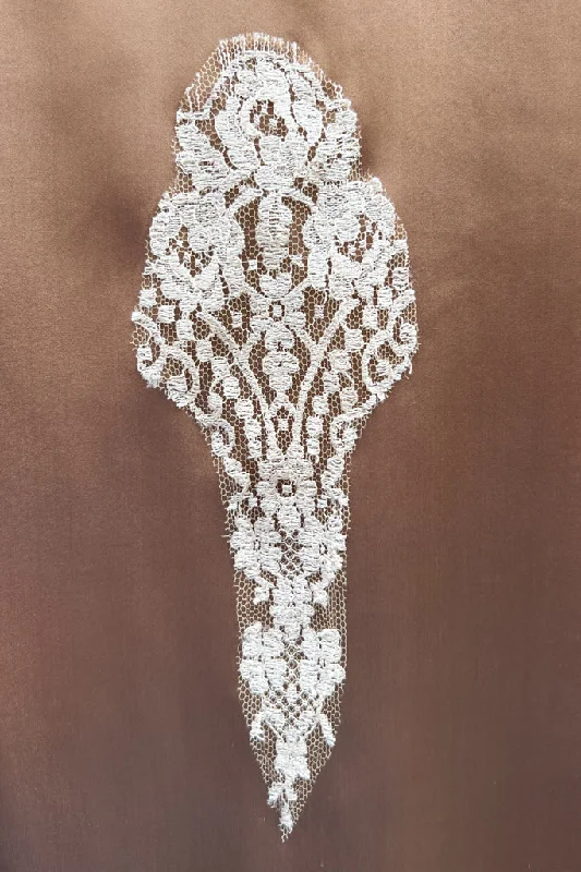 Coffee/Ivory Lace