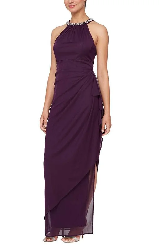 Alex Evenings 8132966 - Cascade Ruffle Long Dress Tunics Versatile functional