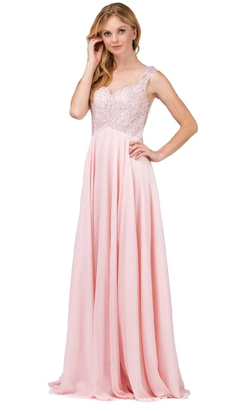 Dancing Queen 9899 - Lace Bodice Long Dress Tunics Review highly