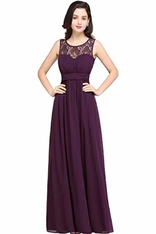 Elegant Chip A-Line Chiffon Evening Bridesmaid Ball Gown Long Dress Tunics Stylish elegant Elegant Chip A-Line Chiffon Evening Bridesmaid Ball Gown Long Dress Tunics Stylish elegant