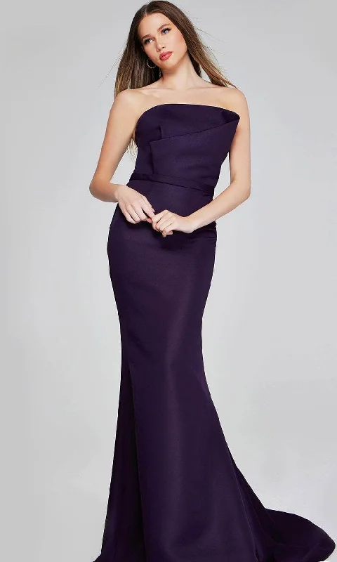 Jovani 40598 - Strapless Thin Waistband Evening Gown Tunics Vintage classic