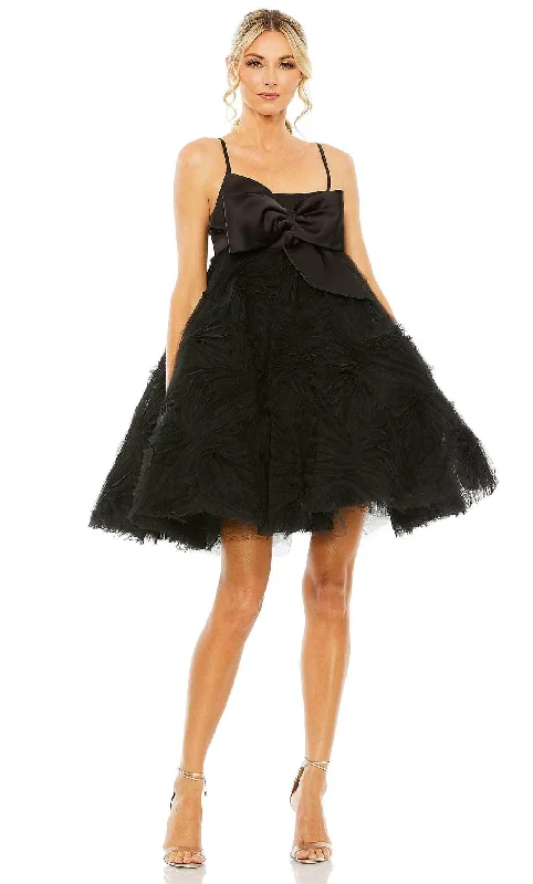 Mac Duggal 20583 - High Waisted Short Dress Tunics Modern contemporary