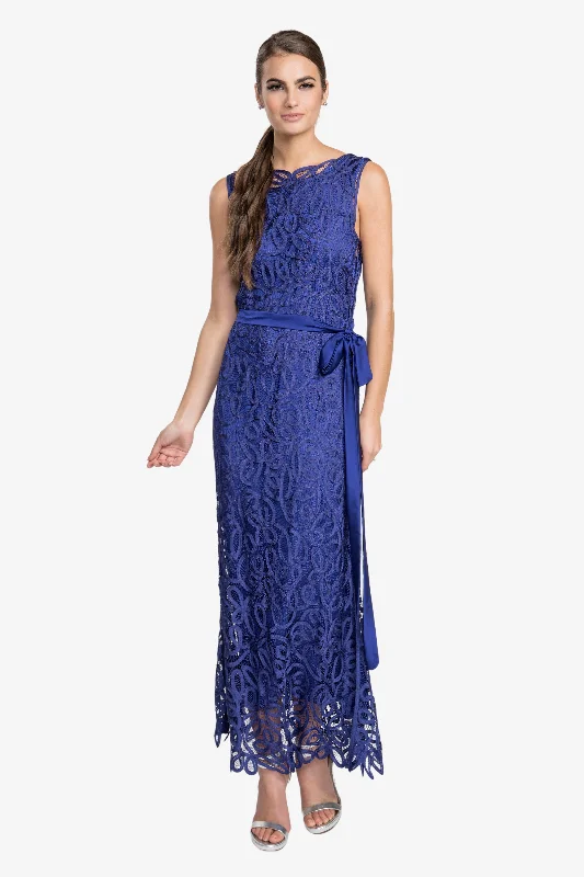 Soulmates D1312 Hand Crocheted Lace Sleeveless Long Dress Tunics New arrival