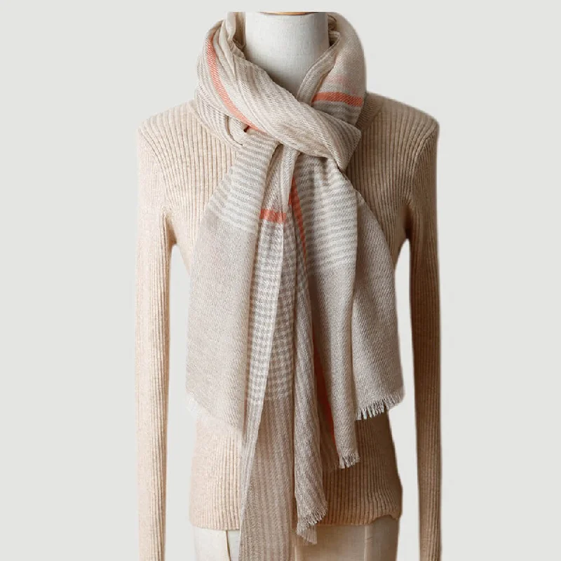 Beige Coffee Plaid