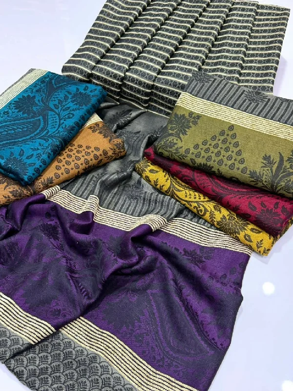 Pashmina Shawl 15 Soft Cotton Shawl Cape