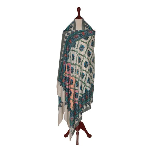 Women's Plain Shawl - PS02 Warm Woolen Shawl Wrap