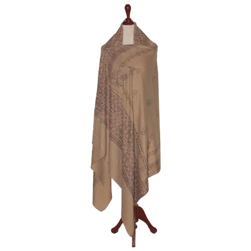 Women's Winter Shawl - WSW24 Soft Knit Shawl Poncho