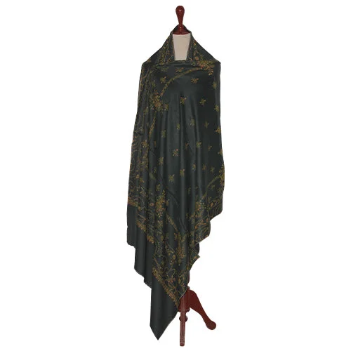 Women's Winter Shawl - WSW27 Fashionable Wool Blend Shawl