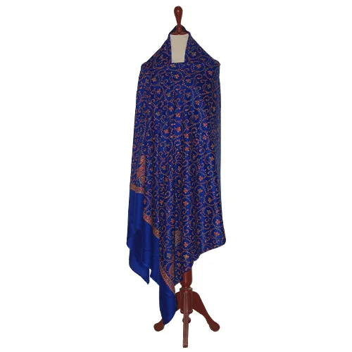 Women's Winter Shawl - WSW36 Fashionable Silk Shawl Wrap