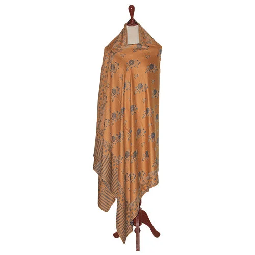Women's Winter Shawl - WSW47 Elegant Velvet Shawl Wrap