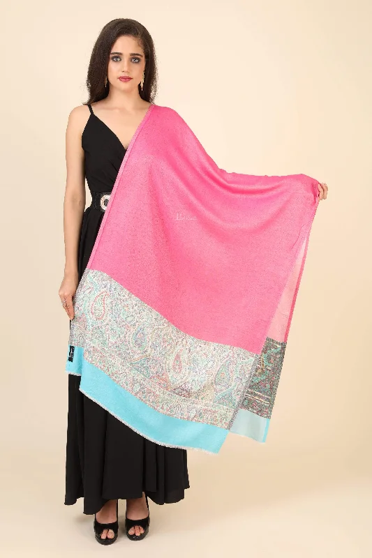 Pashtush Women'S Wool Soft Wool Cashmere Blended Shawl With Ethnic Weave Palla Lightweight Summer Shawl Pashtush Women'S Wool Soft Wool Cashmere Blended Shawl With Ethnic Weave Palla Lightweight Summer Shawl
