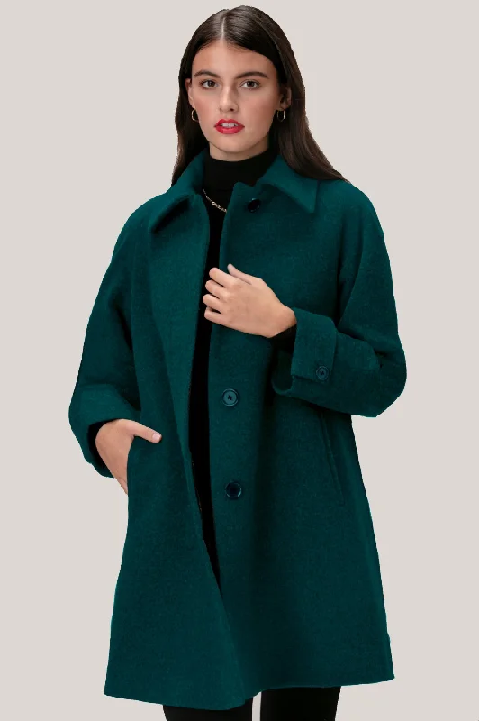 TRINITY Wool & Cashmere Swing Coat 3174 Suede Jacket Faux Fur Jacket Puffer Jacket