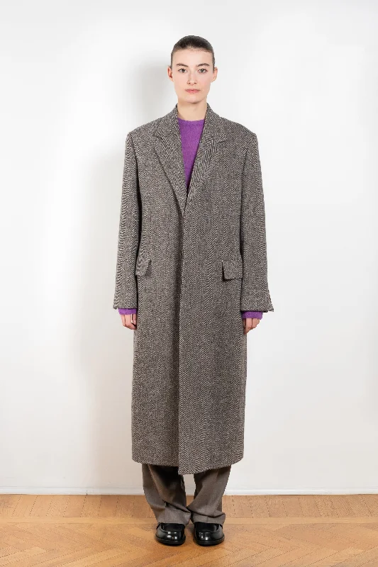 Chesterfield Coat empire Basque Peplum