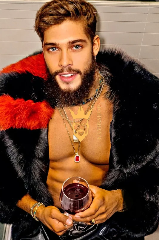 Elevate Your Style with Handmade Real Fox Fur Coats | Luxurious Winter Fashion for Men and Women Quilted Jacket Anorak Windbreaker Elevate Your Style with Handmade Real Fox Fur Coats | Luxurious Winter Fashion for Men and Women Quilted Jacket Anorak Windbreaker