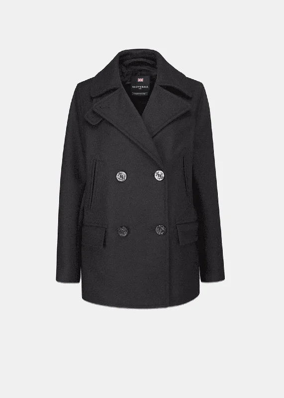 Clementine Peacoat Black Vest Waistcoat Gilet